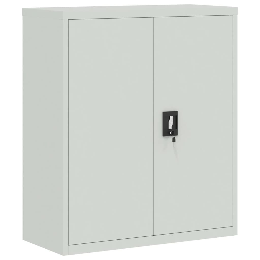 Vidaxl archiefkast 90x40x105 cm staal lichtgrijs