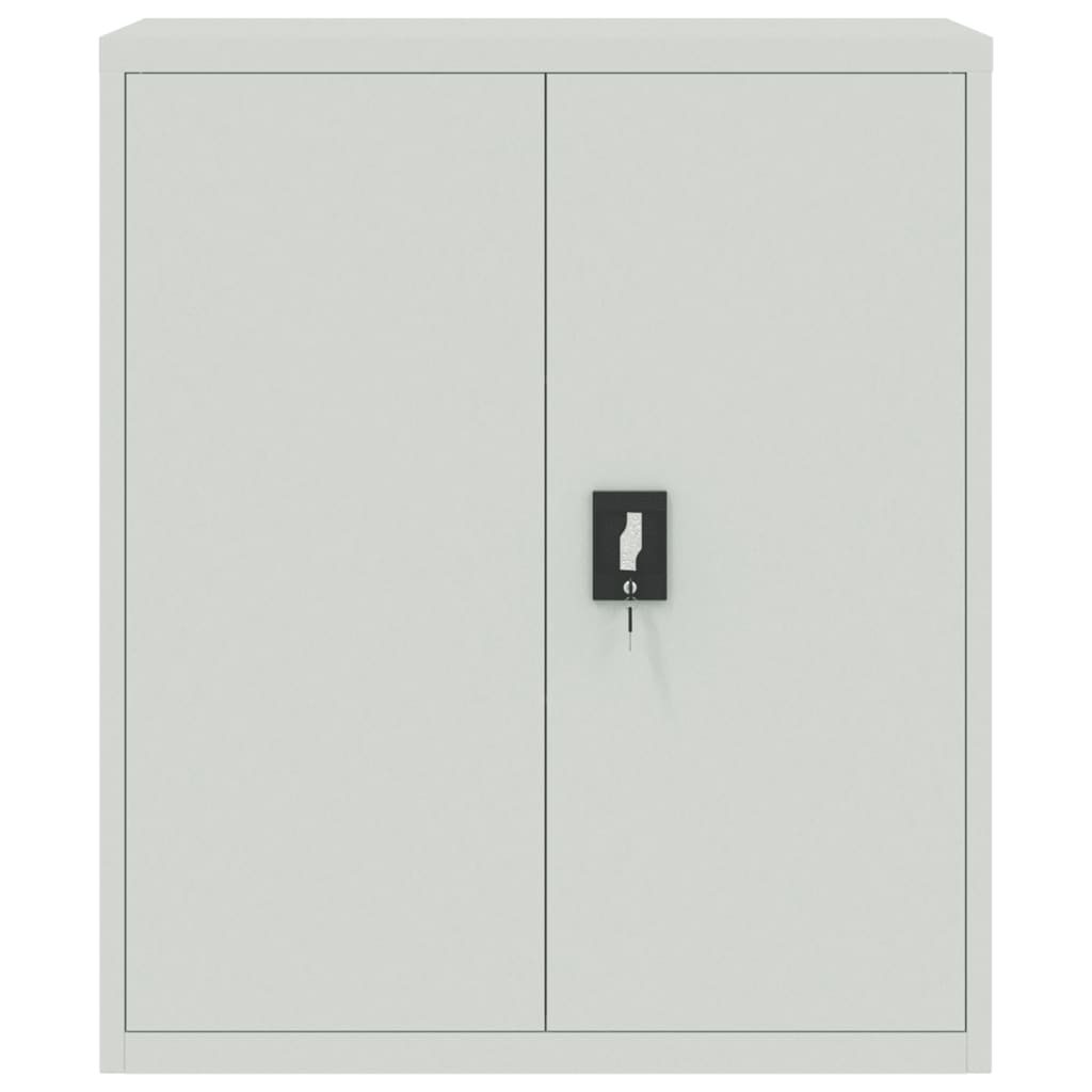 Vidaxl archiefkast 90x40x105 cm staal lichtgrijs