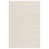 Vidaxl vloerkleed shaggy crèmewit 240x340 cm polyester