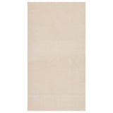 Vidaxl vloerkleed shaggy beige 120x183 cm polyester