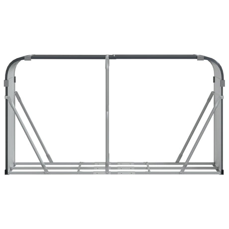 Magazyn drewna opałowego Vidaxx 180x45x100 cm, stal ocynkowana, antracyt