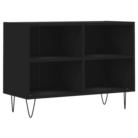 Vidaxl tv-meubel 69,5x30x50 cm bewerkt hout zwart