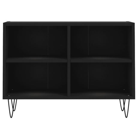 Vidaxl tv-meubel 69,5x30x50 cm bewerkt hout zwart