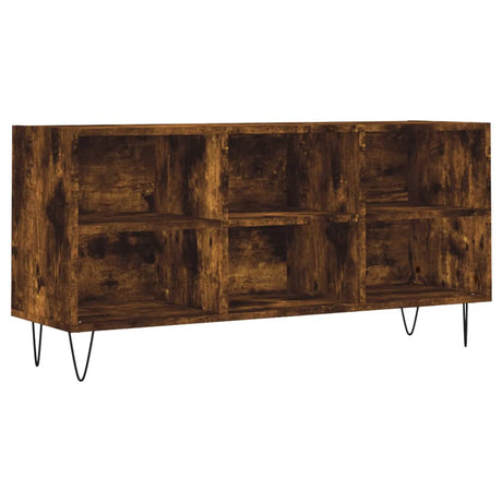 Vidaxl tv-meubel 103,5x30x50 cm bewerkt hout gerookt eikenkleurig