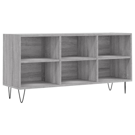 Vidaxl tv-meubel 103,5x30x50 cm bewerkt hout grijs sonoma eikenkleurig