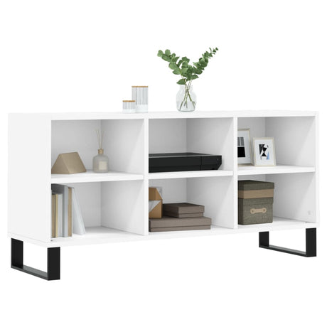 Vidaxl tv-meubel 103,5x30x50 cm bewerkt hout wit