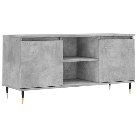 Vidaxl tv-meubel 104x35x50 cm bewerkt hout betongrijs