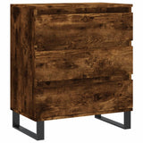 Vidaxl dressoir 60x35x70 cm bewerkt hout gerookt eikenkleurig