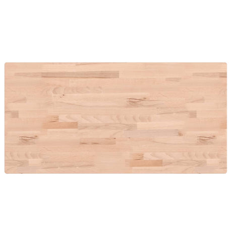 Vidaxl tafelblad rechthoekig 80x40x1,5 cm massief beukenhout