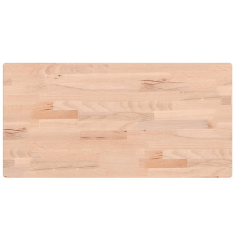 Vidaxl tafelblad rechthoekig 80x40x2,5 cm massief beukenhout