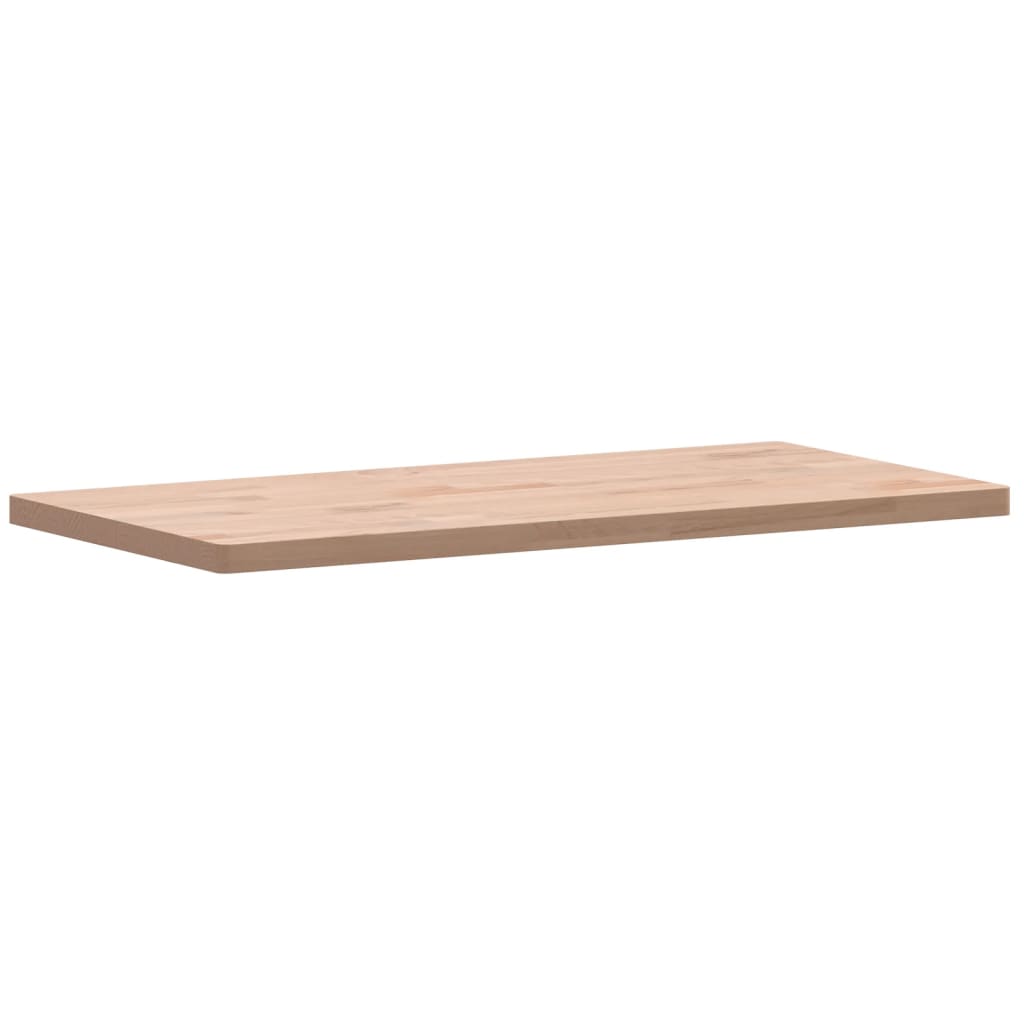 Vidaxl tafelblad rechthoekig 80x40x2,5 cm massief beukenhout