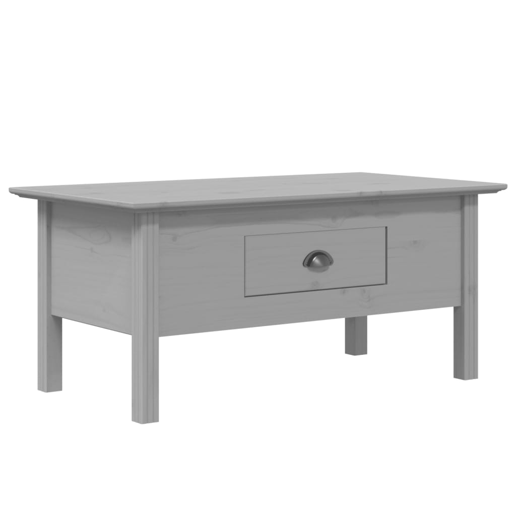 Vidaxl salontafel bodo 100x55x46 cm massief grenenhout grijs