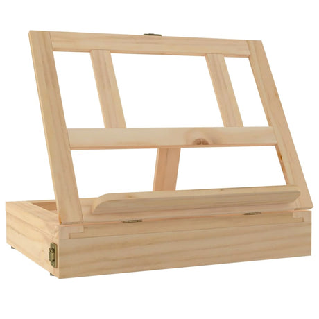 Sztaluga stołowa Vidaxxl z szufladą 33,5x25,5x7 cm z litego drewna sosnowego