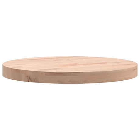 Vidaxl tafelblad rond ø30x2,5 cm massief beukenhout