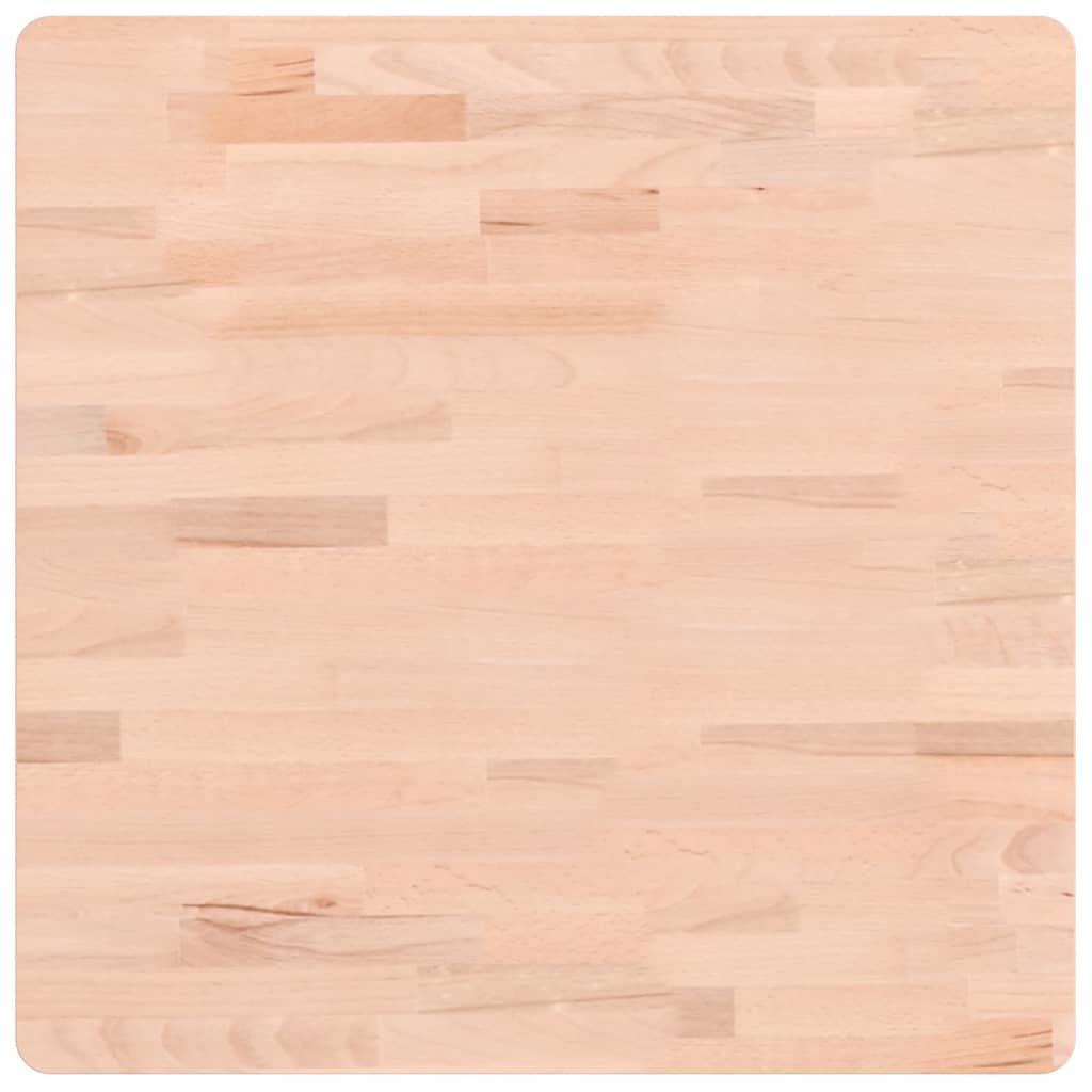Vidaxl tafelblad vierkant 60x60x1,5 cm massief beukenhout