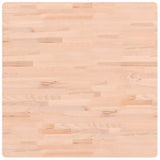 Vidaxl tafelblad vierkant 80x80x1,5 cm massief beukenhout