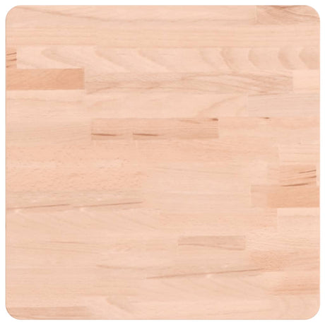 Vidaxl tafelblad vierkant 40x40x4 cm massief beukenhout
