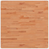 Vidaxl tafelblad vierkant 80x80x2,5 cm massief beukenhout