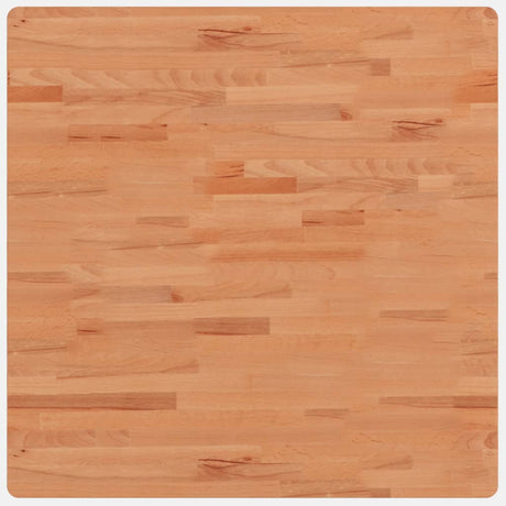 Vidaxl tafelblad vierkant 80x80x2,5 cm massief beukenhout