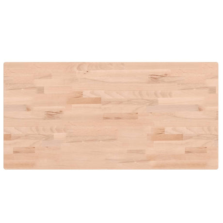 Blat pod umywalkę Vidaxx 100x50x2,5 cm z litego drewna bukowego