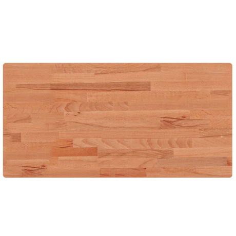 Blat pod umywalkę Vidaxx 100x50x1,5 cm z litego drewna bukowego
