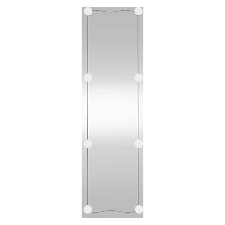 VidaXL wall mirror with LEDs rectangular 30x100 cm glass
