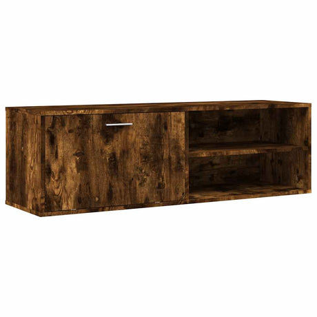 Vidaxl tv-meubel 120x34x37 cm bewerkt hout gerookt eikenkleurig