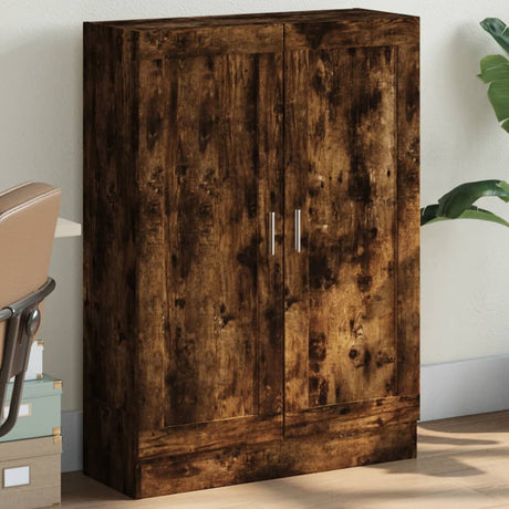 Vidaxl boekenkast 82,5x30,5x115 cm bewerkt hout gerookt eikenkleurig