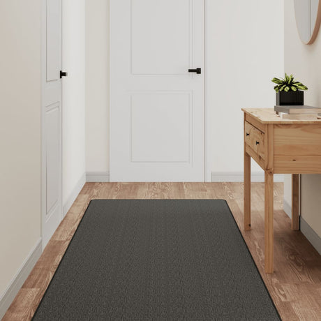 Bieżnik dywanowy Vidaxx 80x400 cm imitacja sizalu w kolorze antracytowym