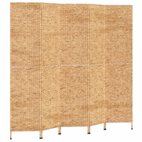 Vidaxl kamerscherm met 5 panelen 205x180 cm waterhyacint
