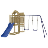 Impregnowane drewno sosnowe VidaXL Playhouse