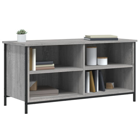Vidaxl tv-meubel 100x40x50 cm bewerkt hout grijs sonoma eikenkleurig