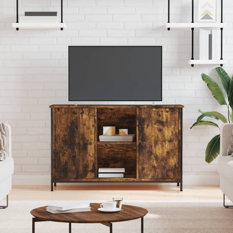 Vidaxl tv-meubel 100x35x65 cm bewerkt hout gerookt eikenkleurig