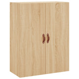 Vidaxl wandkast 69,5x34x90 cm sonoma eikenkleurig