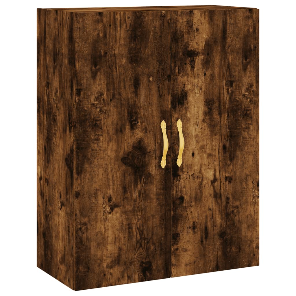 Vidaxl wandkast 69,5x34x90 cm gerookt eikenkleurig