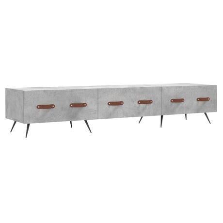 Vidaxl tv-meubel 150x36x30 cm bewerkt hout betongrijs