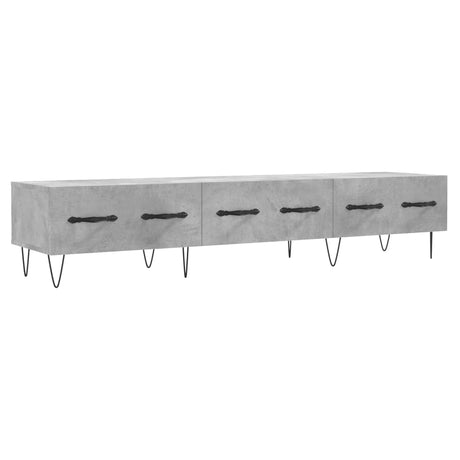 Vidaxl tv-meubel 150x36x30 cm bewerkt hout betongrijs