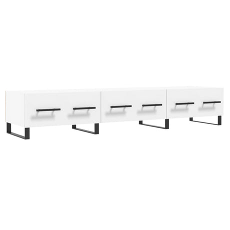 Vidaxl tv-meubel 150x36x30 cm bewerkt hout wit
