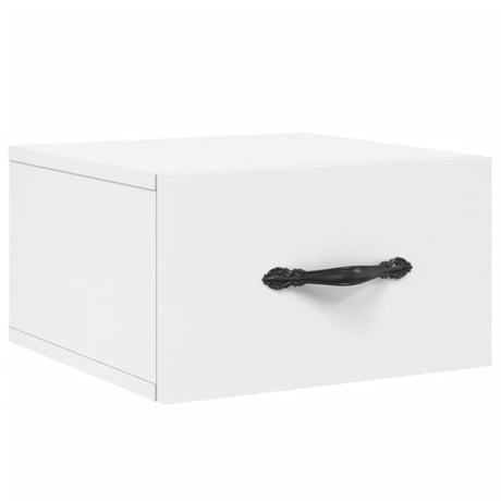 Vidaxl nachtkastjes 2 st wandgemonteerd 35x35x20 cm wit