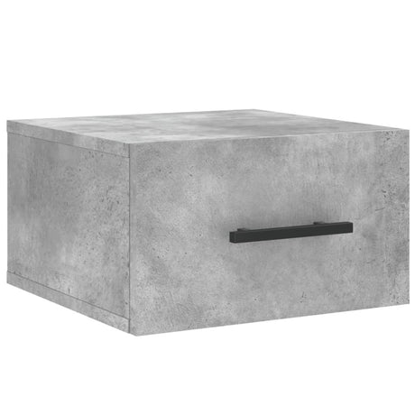 Vidaxl nachtkastje wandgemonteerd 35x35x20 cm betongrijs