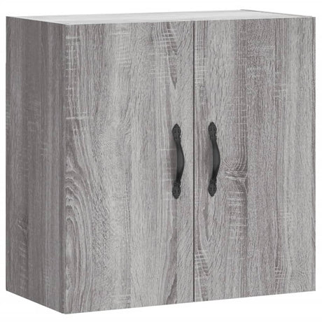 Vidaxl wandkast 60x31x60 cm bewerkt hout grijs sonoma eikenkleurig