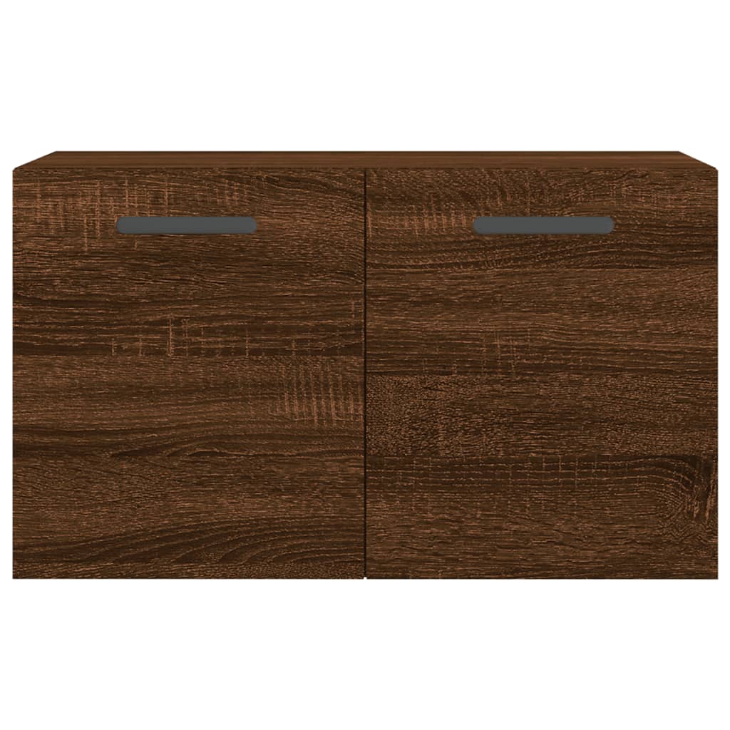 Vidaxl wandkast 60x36,5x35 cm bewerkt hout bruin eikenkleur
