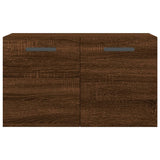 Vidaxl wandkast 60x36,5x35 cm bewerkt hout bruin eikenkleur