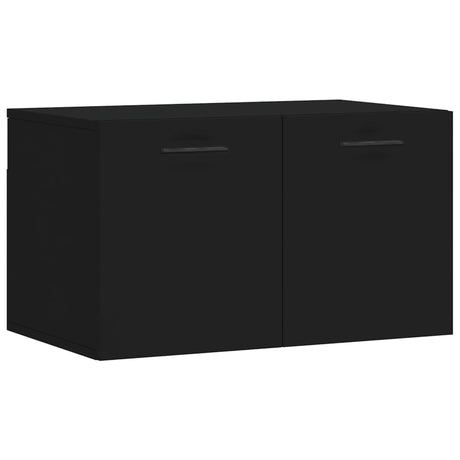Vidaxl wandkast 60x36,5x35 cm bewerkt hout zwart