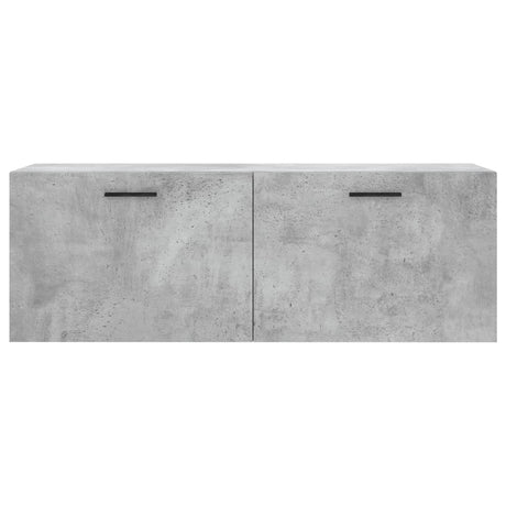 Vidaxl wandkast 100x36,5x35 cm bewerkt hout betongrijs