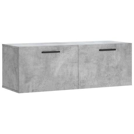 Vidaxl wandkast 100x36,5x35 cm bewerkt hout betongrijs