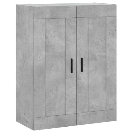 Vidaxl wandkast 69,5x34x90 cm bewerkt hout betongrijs