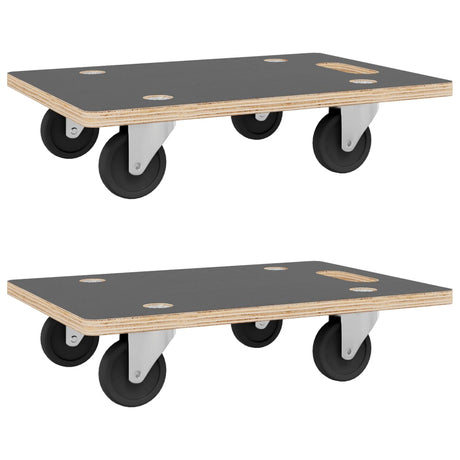 VidaXL psy meblowe 2 szt. prostokątne 250 kg 60x40x11,5 cm