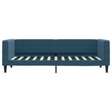 Vidaxl slaapbank 80x200 cm fluweel blauw