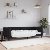 Vidaxl slaapbank 90x200 cm fluweel zwart